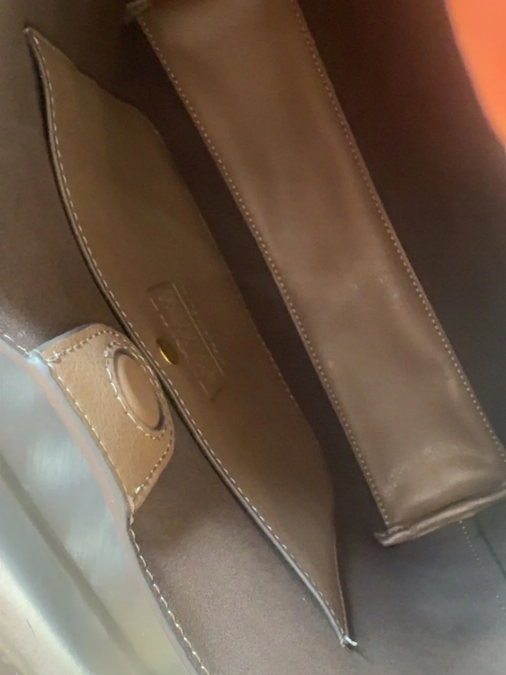 Coach Brown Leather Brooklyn 28 Shoulder Bag